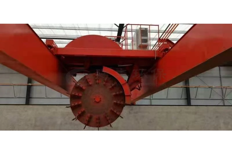 有机肥槽式翻抛机