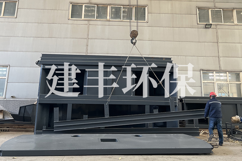 发货进行时：智能有机肥发酵罐批量装车中